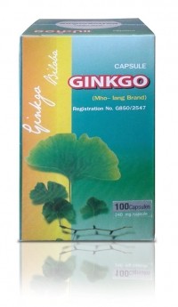 Капсулы Гинкго Билоба (Kongka Herb Ginkgo Biloba Capsules)