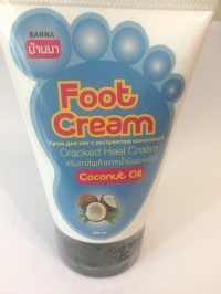 Крем для ног с экстрактом Кокоса (BANNA Foot Cream Coconut)