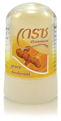 Дезодорант Кристалл (квасцовый) Грейс с экстрактом куркумы (Grace Pure Natural Deodorant Crystal Turmeric)