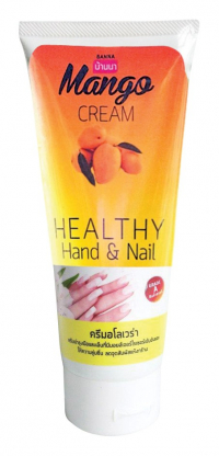 Крем для рук и ногтей с экстрактом манго (BANNA Healthy Hand & Nail Mango Cream)