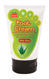 Крем для ног с экстрактом Алоэ Вера (BANNA Foot Cream Aloe Vera)