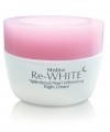 Ночной отбеливающий крем для лица с жемчугом (Mistine Re-white Hydrolyzed Pearl Whitening Night Cream)